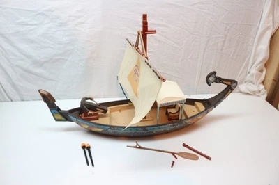 playmobil like 4241 setnr Pharaoh ship egypt sphinx use 4245 4240 4243 4242 - Photo 1/4