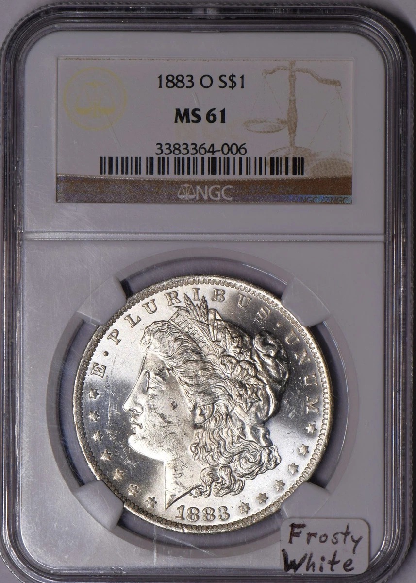 MS 61 Graded 1883 Year Morgan US Dollars (1878-1921) for sale | eBay