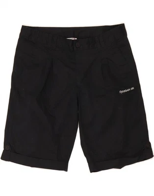 REEBOK Mens Chino Shorts Medium W30  Black Cotton AV04 - Image 1 of 3