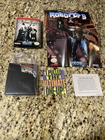 Nintendo NES The Addams Family *senza manuale* con poster RoboCop Wow look raro