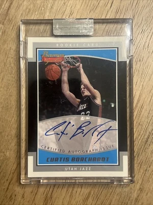 Curtis Borchardt Auto 2002-03 Bowman Signature Edition Parallel /99 Utah Jazz - Image 1 of 2