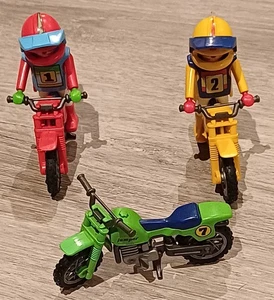 Playmobil 3 motos de cross - Picture 1 of 6
