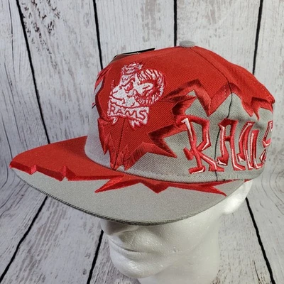 De colección Drew Pearson Winston Salem State University Rams Sombrero WSSU HBCU NBLC Años 90 Raro Foto 1 de 4