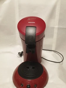 Philips Senseo Kaffeepadmaschine HD 6553 ,  rot / schwarz - Bild 1 von 5