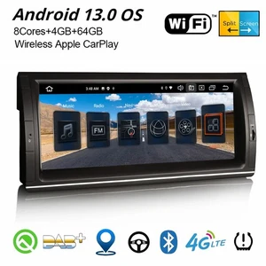 10,25" IPS 64GB Android 14 Autoradio BMW X5 E53 8-Core Navi WiFi CarPlay USB DSP - Bild 1 von 21