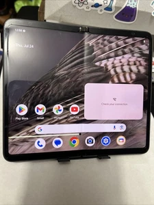 ⚠️LIRE problèmes⚠️ Google Pixel Fold 256 Go noir débloqué d'usine et OEM, #595 - Photo 1 sur 10