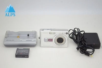 [Excellent+5] CASIO EXILIM EX-Z50 5.0MP Compact Digital Camera Silver #251024a - Image 1 of 4