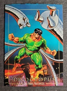 1992 Marvel Masterpieces "Dr. Octopus #25 Rare Misprint/Miscut Error Card" - Picture 1 of 4