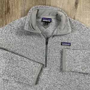 Patagonia Better Suéter ® 1/4 Cremallera 25617 Mujer Chaqueta Mediana Gris - Imagen 1 de 17