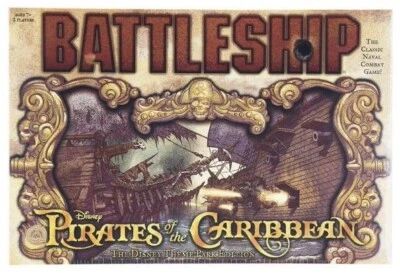 Jogo de tabuleiro Disney Parks Theme Park Edition Pirates Caribbean BATTLESHIP novo - Imagem 1 de 4