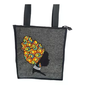 Women's Handbag African Print Shoulder Bag Large Tote Bag Beach Basket Purse - Picture 1 of 7