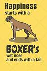 Happiness starts with a Boxer's wet nose and en. press<|