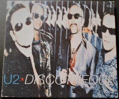 U2 - Discothèque (1997) (MCD Blue Digipak) (Island Records ‎– CID 649) - Bild 1 von 2