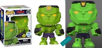 Mechstrike Hulk GITD Funko-Shop Exclusive Marvel Avengers Funko Pop! SOLD OUT  - Image 1 of 4
