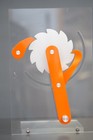 Ratschenantrieb Funktionsweise Plexiglas Schul- Lehrmodell ca 30cm hoch
