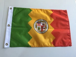 12" x 18" City of Los Angeles Flag California 12x18 Banner Brass Grommets13,bx7 - Picture 1 of 1