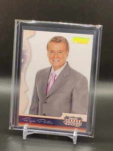 Regis Philbin/250 Donruss 2008 Americana II pruebas de oro al por menor #123 sp casi nuevo - Imagen 1 de 2