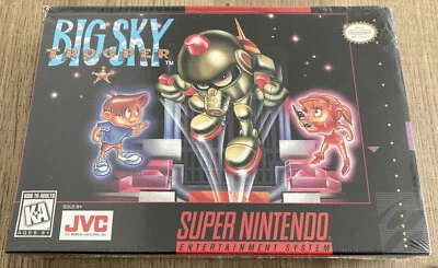 Big Sky Trooper (Super Nintendo Entertainment System) SNES, new, factory sealed - Image 1 of 4