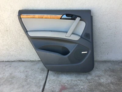 2009 Audi Q7 3.6L Quattro Rear Left Door Panel OEM - Image 1 of 4