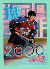 (1) PETER FORSBERG  1998-99 TOPPS # I8 AVALANCHE ICE AGE  INSERT CARD (I4924)