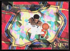 2022-23 Panini Select Red Cracked Ice Christian Wood Orlando Magic