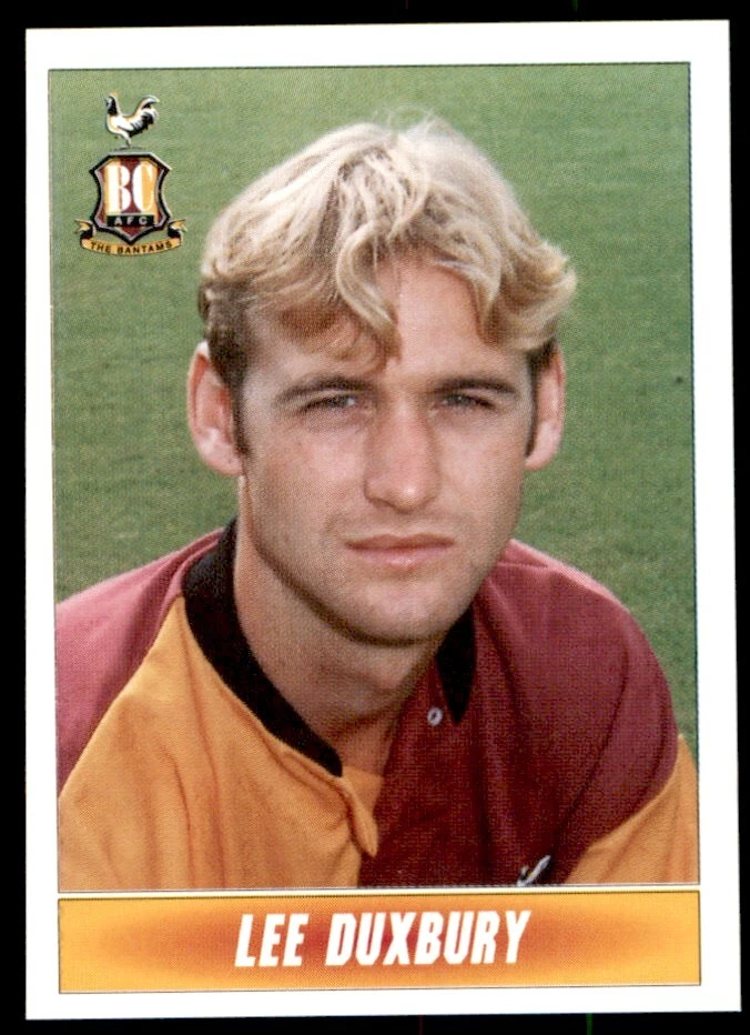 Panini 1st Division 1996-1997 Lee Duxbury Bradford City No. 52 - Image 1 of 2
