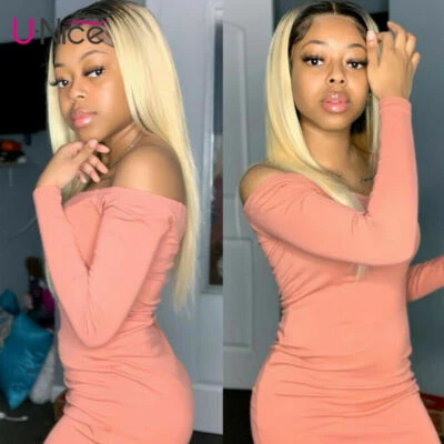 UNICE Peruano Ombre Miel Rubio Paquetes Rectos Cabello Humano Tejidos Extensoins Foto 1 de 4