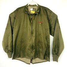 Men’s Scentlok Large Hunting Jacket Front Zip Deer Dark Green Style # 1110 L