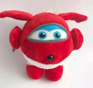 Super Wings Jett 18 Cm Plush Toy Airplane Dizzy Donnie Jerome Mira - Picture 1 of 1