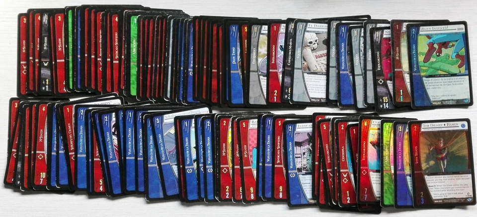 🌟 LOTE +110 CROMOS VS SYSTEM. MARVEL. DC. UPPER DECK. MUY VARIADOS. - Imagen 1 de 4