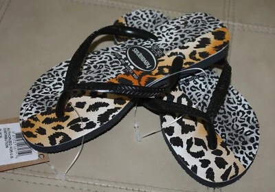 Sandalia Havaianas Kids Slim Estampado Mixto - Negra, 13C/1Y Niño Pequeño Foto 1 de 4