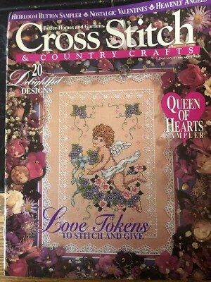 Vintage Cross Stitch & Country Crafts Magazines - Lot of 2 - J/F & M/A 1994 - Image 1 of 2