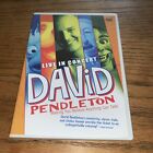 David Pendleton Live in Concert DVD. Mint Disc. Free Shipping