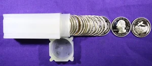 2006-S Roll silver proof quarter rolls South Dakota Full Roll (40 Coins) - Picture 1 of 4