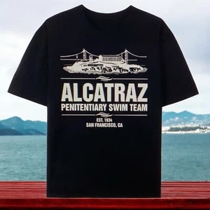 Alcatraz Island Prison Tee Historic San Francisco Graphic Shirt FAST US Shipping - Imagen 1 de 2