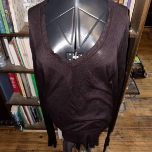 Ted Baker purple brown luxe lightweight 3/6-8 pullover sweater - Picture 1 of 6