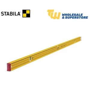 Stabila 96-2 200 cm Spirit Level 3 vial 96 serie 78"" haz de caja STB962 2000 mm - Imagen 1 de 3