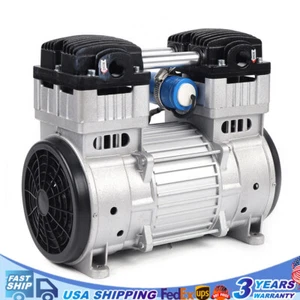 7CFM Oilless Vacuum Pump Industrial Air Compressor Oil Free Piston Pump 1100W US - Picture 1 of 10