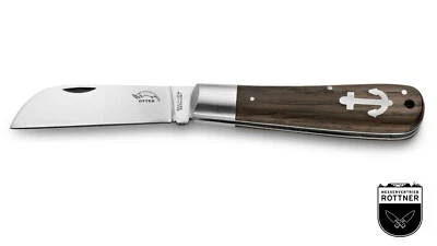 Otter kleines Ankermesser Räuchereiche Taschenmesser Outdoormesser Klappmesser