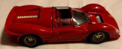1:18 Die Cast Red Vintage Ferrari 330 P4 made in Italy Jouef Evolution no box - Image 1 of 4