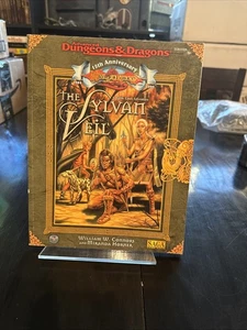 SYLVAN VEIL, THE (ADVANCED DUNGEONS & DRAGONS : DRAGON By William W. VG - Picture 1 of 6
