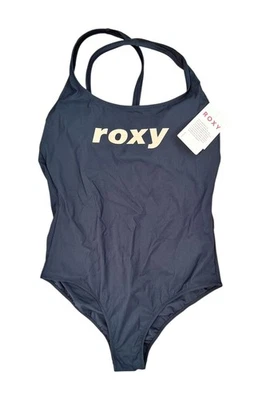 ROXY Damen Schwarzer Badeanzug Einteiler Gr. L 40 OVP - Bild 1 von 4