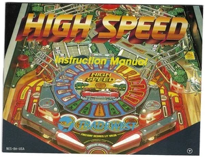 SOLO MANUAL Alta Velocidad (Nintendo NES, 1991) Auténtico Limpio Completo - Imagen 1 de 3