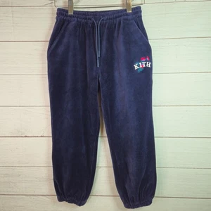 NWT Kids Kith Navy Novelty Nelson Sweatpants Size 6/7 - Picture 1 of 13