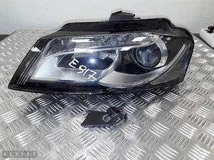 2011 AUDI A3 SPORTBACK FRONT HEADLIGHT (RHD) DEFECT LEFT SIDE XENON 1LL009648 - Picture 1 of 9