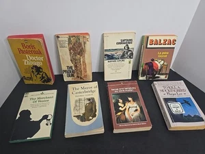 Lot of 8 Classic Vintage Books – Austen, Harper Lee, Balzac, Kipling, Hardy,... - Picture 1 of 24