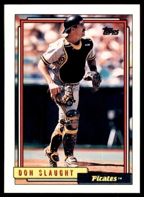 1992 Topps - Don Slaught #524 - Image 1 of 2