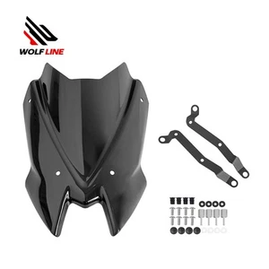 Windshield Windscreen w/ Mounting Bracket for 2020-2024 Kawasaki Z900 - Picture 1 of 24
