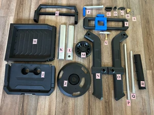Ersatzteile für Kobalt Aluminium 200 Fuß Wagen Schlauchtrommel 53293 (R) - Bild 1 von 22