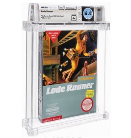 Lode Runner - Low Pop A+ Sealed [No Rev-A, Round SOQ], NES Broderbund 1of4!!
